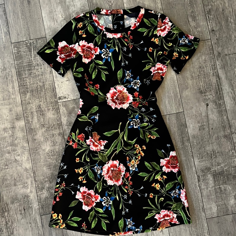 Open back floral dress (worn only twice)